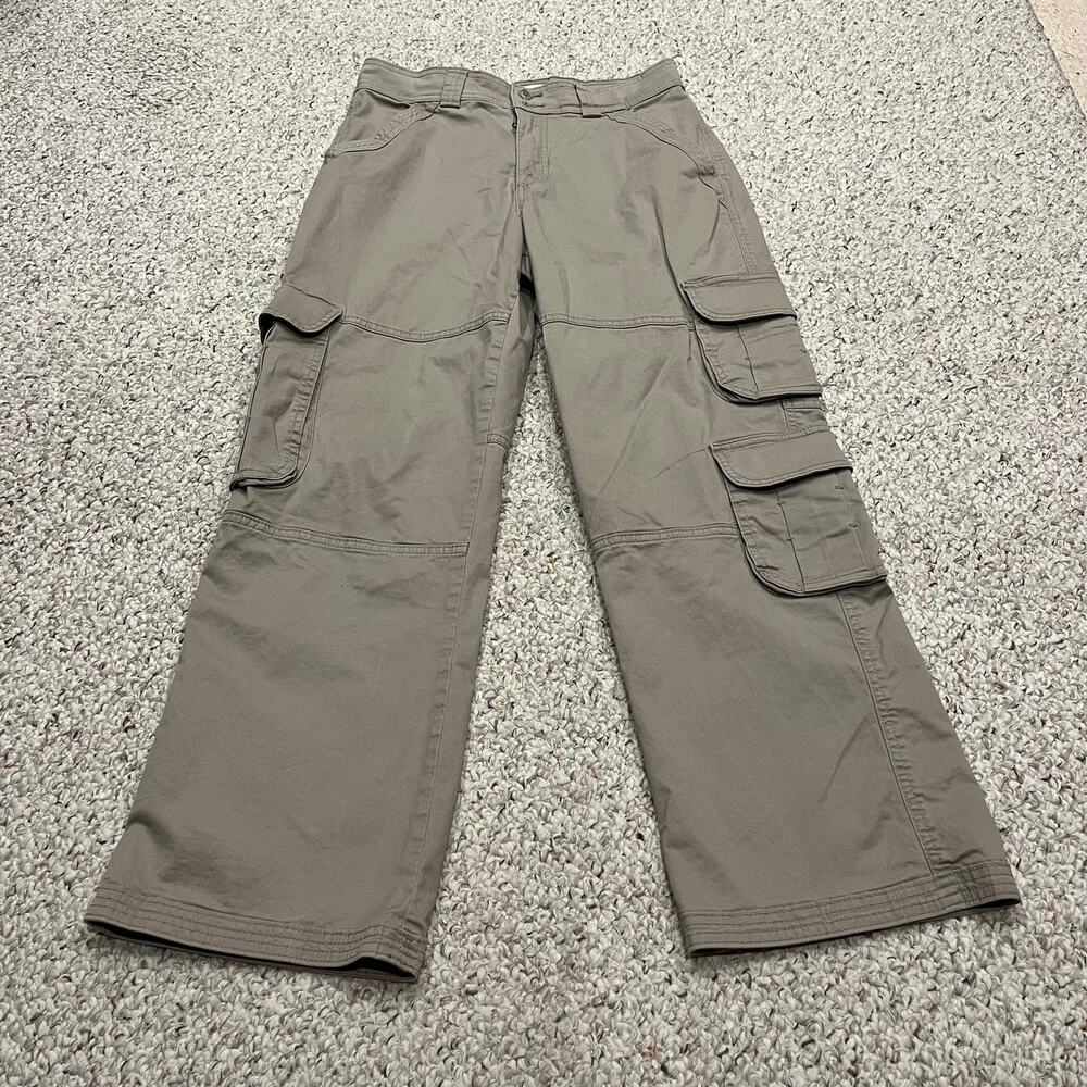 Abercrombie & Fitch Relaxed Cargo Pant 8 Short Waist 29 Grunge Utility Casual
